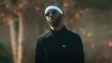 The sweat Lacoste de Alpha Wann in the video Alpha Wann - CASCADE REMIX
