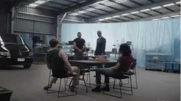 Bludstone Brown 585 Boots worn by Kirstie Darrow (Hannah Monson) in Glitch Season 3 Episode 4