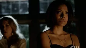 Collier cuivré de Bonnie Bennett (Kat Graham) dans Vampire Diaries (S07E10)