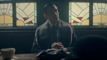 The coat vintage Brilliant Chang (Andrew Koji) in Peaky Blinders Season 5 Episode 4