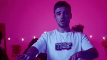 Tee shirt HUF of Liam Payne in-Stack It Up (Official Video) ft. A Boogie Wit da Hoodie