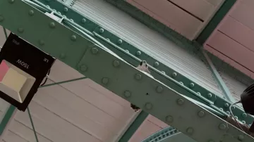 Luces de inundación LED como se ve en Last Christmas