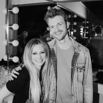 Denim jacket worn by Finneas O'Connell on the Instagram account @finneas