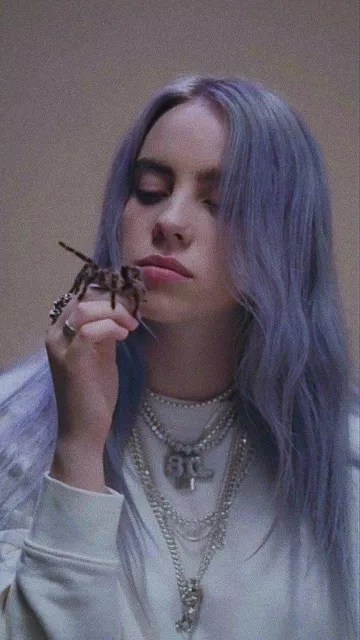 BIL Necklace worn by Billie Eilish on Instagram picture