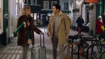 Silver Suitcase used by Kate (Emilia Clarke) in Last Christmas