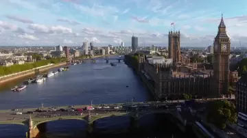 Big Ben London UK as seen in Last Christmas