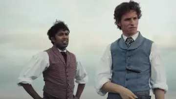 Plaid Tie worn by James Glaisher (Eddie Redmayne) as seen in The Aeronauts