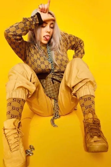 Gucci Belt bag worn by Billie Eilish on Full Gucci photoshoot
