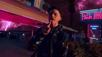 Marcelo Burlon County Of Milan Hoodie worn by Lil Mosey in his Stuck In A Dream music video feat. Gunna