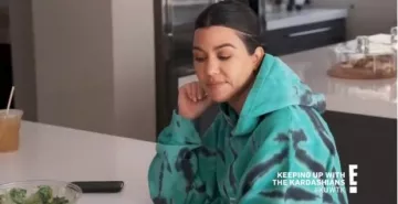Represent Green XTC Hoodie worn by Kourtney Kardashian in Keeping Up with the Kardashians Season 17 Episode 3