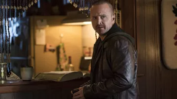 Leather Jacket worn by Jesse Pinkman (Aaron Paul) in El Camino: A Breaking Bad Movie