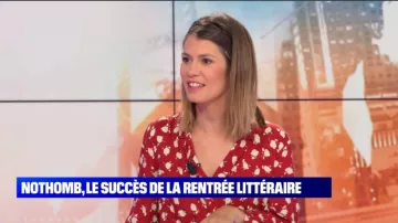 El vestido rojo estampado que lució Lorène De Susbielle en la Primera Edición de BFMTV