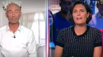 Le pull de Alessandra Sublet dans C'est Canteloup