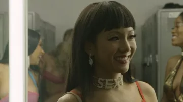Chandelier Drop Earrings of Destiny (Constance Wu) in Hustlers