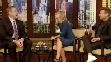 Roland Mouret Etty Dress worn by Kelly Ripa on LIVE with Kelly and Ryan September 23, 2019