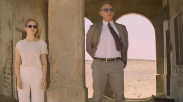 Grenadine style tie worn by James Bond (Daniel Craig) in Spectre