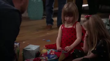 Stella mccartney baby girl's bonny ladybug sleeveless worn by Lark (Ana Sophia Hager) in Life in Pieces Season 4 Episode 6