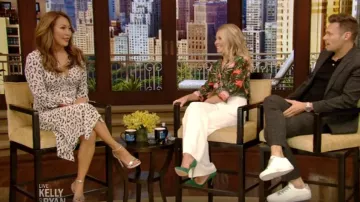 A.L.C. Eden Dress worn by Carrie Ann Inaba on LIVE with Kelly and Ryan September 26, 2019