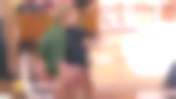 The pink skirt in faux leather Maya Lauqué in The Daily 12.09.2019