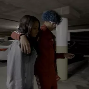 El chándal rojo adidas de Luv Resval en su cuenta de Instagram @luvresval