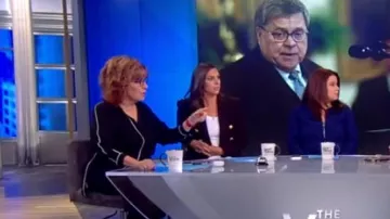 Stella McCartney arlesa top worn by Ana Navarro on The View September 26, 2019