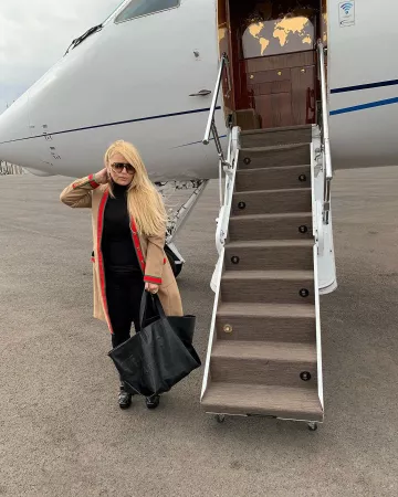 Botas de plataforma con flecos Gucci marmont usadas por Jessica Simpson Ciudad de Nueva York 26 de septiembre de 2019