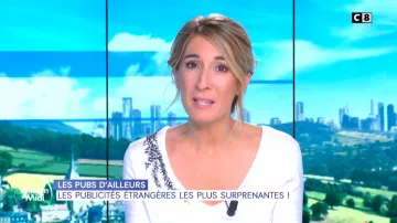 Le pull bijou manches longues et dos ouvert de Caroline Delage dans William à midi le 01.10.2019