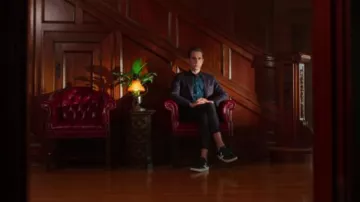 Veja blue esplar sneakers worn by Payton Hobart (Ben Platt) in The Politician Season 1 Episode 3