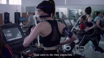 Philips easy care cuff for blood pressure used by Sarah (Eva Green) in Proxima