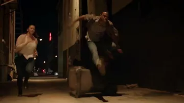 Rayures slim fit robe shirt porté par Jackson Ouest (Titus Makin Jr) dans La première Saison 2 Épisode 2