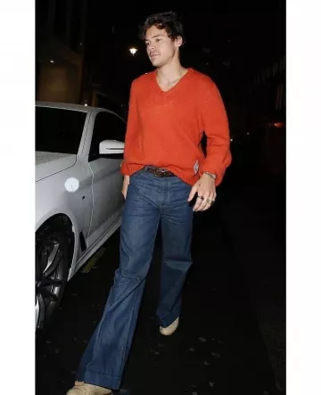 Mocasines Gucci Quentin Tassel usados por Harry Styles Cena en Londres 28 de septiembre de 2019