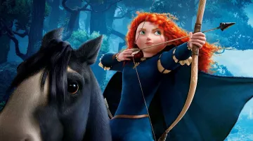 Fancy dress for children of Merida (Kelly Macdonald) in Rebel