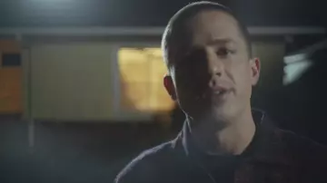 Plaid shirt blue and red Charlie Puth in Charlie Puth - Mother [Official Video]