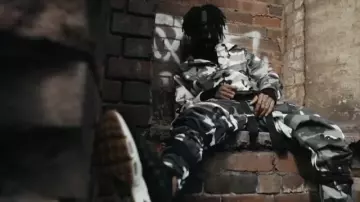 The sneakers worn by Scarlxrd in her video clip HXW THEY JUDGE.