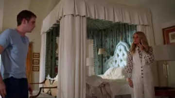 Zimmermann white corsage tailored jumpsuit worn by Georgina Hobart (Gwyneth Paltrow) in The Politician Season 1 Episode 6