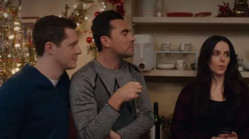 Christopher Kane rompió el suéter jacquard usado por David Rose (Daniel Levy) en Schitt's Creek (S04E13)