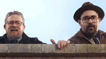 Glasses views of Ray (Charlie Hunnam) in The Traveling