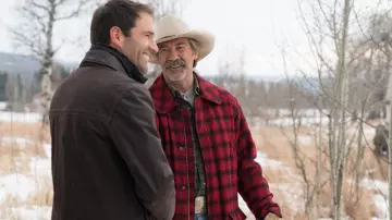 Le manteau à carreaux de Jack Bartlett (Shaun Johnston) dans Heartland Saison 11 Episode 17