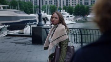 Le sac cabas noir Gucci de Tasha St. Patrick (Naturi Naughton) dans Power Saison 6 Episode 2