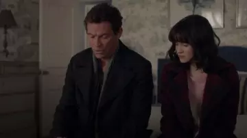 ATM Anthony Thomas Melillo Colorblock Cashmere Sweater usado por Whitney Solloway (Julia Goldani Telles) en The Affair Temporada 5 Episodio 7