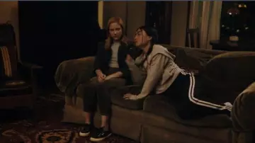 Superga Navy Lace Up Sneakers worn by Violet Simmons (Haley Ramm) in Light as a Feather Season 02 Episode 13