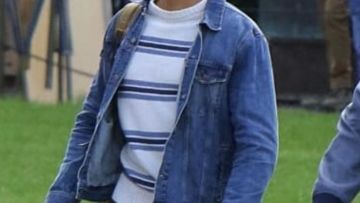 Sweater stripe worn by Henry Brogan / Junior Will Smith in the film Gemini Man