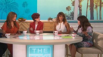 A.L.C. Moran Top worn by Eve on The Talk October 9, 2019