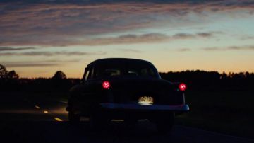 1954 Ford Customline driven by Doris Dearie (Abigail Spencer) in Reprisal (S01)