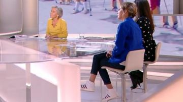 The AMERICANA HI White / blue / red Nadia Daam in 28 minutes the 10.10.2019