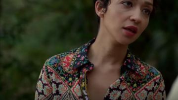 Floral Blouse worn by Tulip O'Hare Tulip (Ruth Negga) as seen in Preacher S03E04