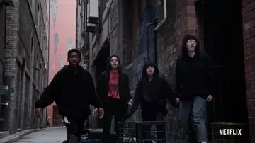 Black hoodie as seen in The Unlisted