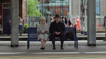 The brown hat of Roy Courtnay (Ian McKellen) in The Art of the lie