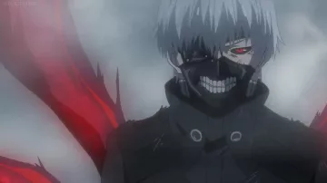 The replica of the cosplay of Kaneki Ken in Tokyo Ghoul