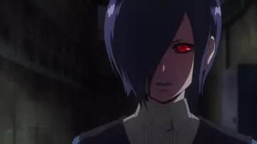 La réplique de la perruque de Touka Kirishima dans Tokyo Ghoul